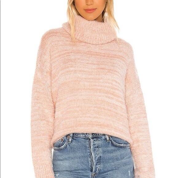 Show me your Mumu Fatima Turtleneck Sweater Purple Pink NWT Size M - Picture 4 of 7